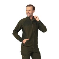 Kurtka myśliwska przejściowa męska Tagart Cramp Pro Dark Green szybkoschnąca. Zielone kurtki TAGART, m, bez wzorów, bez kaptura. Za 449.00 zł.