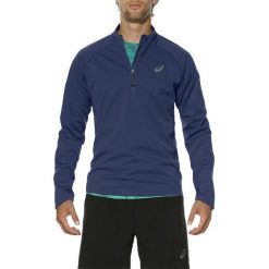 Asics Bluza męska FujiTrail LS 1/2 ZIP fioletowa r. S (130308-8133). Bluzy bez kaptura marki ASICS. Za 189.68 zł.