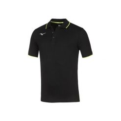 Polo Mizuno. Czarne koszulki polo Mizuno, m, bez wzorów, bez kołnierzyka, bez ramiączek. Za 169.50 zł.
