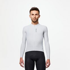 Bluza rowerowa UV Van Rysel Racer Ultralight. Szare bluzy VAN RYSEL, l, bez wzorów, z materiału, bez kaptura. W wyprzedaży za 129.99 zł.