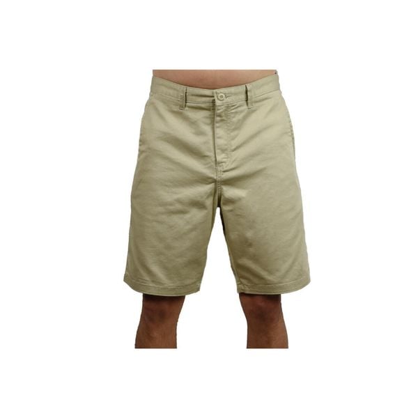 Spodenki sportowe męskie Vans Authentic Stretch 50 Short. Szare krótkie spodenki sportowe Vans, m, bez wzorów, z bawełny. Za 139.99 zł.