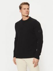 Stone Island Sweter 8115527FA Czarny Regular Fit. Czarne swetry rozpinane Stone Island, m, bez wzorów, z wełny, bez kołnierzyka, bez ramiączek. Za 1,599.00 zł.