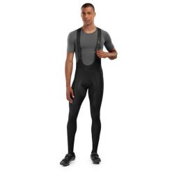 Męskie długie spodnie rowerowe Kolarstwo Siroko SRX Supreme. Czarne spodenki rowerowe SIROKO, l, bez wzorów, z elastanu, na fitness i siłownię. Za 514.00 zł.