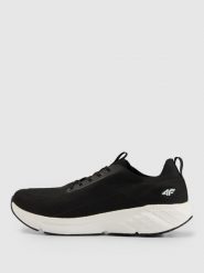 4F Niskie sneakersy sportowe VELOCORE męskie - czarne 40. Czarne buty sportowe casual 4F, bez wzorów, z dzianiny, bez zapięcia. Za 299.99 zł.