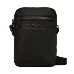 Saszetka BOSS. Czarne saszetki i nerki Boss, bez wzorów. Za 399.99 zł.