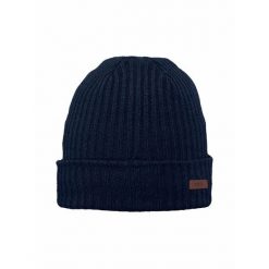 Czapka Barts Wilbert Turnup. Niebieskie czapki zimowe Barts, bez wzorów. Za 160.00 zł.