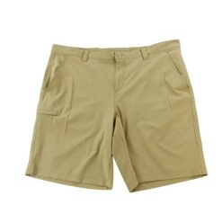Second life - Spodenki męskie Columbia PFG cargo sportowe beżowe - Stan dobry. Brązowe krótkie spodenki sportowe Columbia, l, bez wzorów, z tkaniny. Za 85.16 zł.