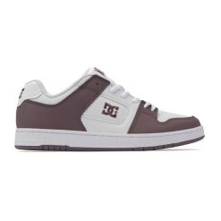 Buty męskie DC Manteca 4. Białe buty trekkingowe DC Shoes, bez wzorów, bez zapięcia, trekkingowe. Za 269.99 zł.