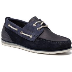 Mokasyny TOMMY HILFIGER - Suede Nubuck Boatshoe FM0FM02105 Midnight 403. Mokasyny marki Tommy Hilfiger. W wyprzedaży za 459.00 zł.