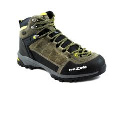Buty trekkingowe męskie wysokie Trezeta ARGO WP. Brązowe trekkingi TREZETA, bez wzorów, bez zapięcia. Za 615.19 zł.