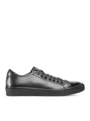 QUAZI Sneakersy QZ-47-05-000890 Czarny. Czarne buty sportowe casual QUAZI, bez wzorów, ze skóry, bez zapięcia. Za 339.99 zł.