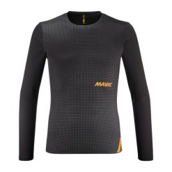 Dżersej z długim rękawem Mavic Crosstrail. Czarne bluzy MAVIC, bez wzorów, z dżerseju, bez kaptura. Za 388.00 zł.