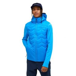 Kurtka Peak Performance męska Elevate Liner Hybrid Hood Jacket niebieska - XL. Niebieskie kurtki Peak Performance, m, bez wzorów, z puchu, bez kaptura. Za 1,029.00 zł.