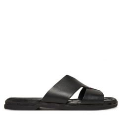 Klapki Tommy Hilfiger. Czarne klapki Tommy Hilfiger. Za 339.99 zł.