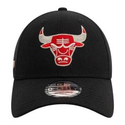 Metalowa Czapka Z Daszkiem 9Forty Chicago Bulls. Czarne czapki z daszkiem New Era, bez wzorów. Za 188.99 zł.