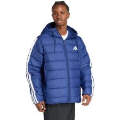 Kurtka męska adidas Essentials CLIMAWARM 3-Stripes. Niebieskie kurtki Adidas, m, bez wzorów, z materiału, bez kaptura. Za 427.99 zł.
