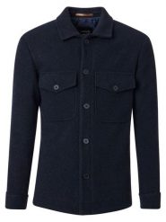 CASAMODA Kurtka koszulowa w kolorze granatowym rozmiar: 60. Niebieskie kurtki CASAMODA, bez wzorów, z wełny, bez kaptura. Za 252.99 zł.