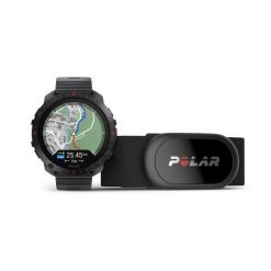Zegarek podłączony Polar Grit X2 Pro. Czarne, cyfrowe zegarki Polar. Za 2,999.45 zł.