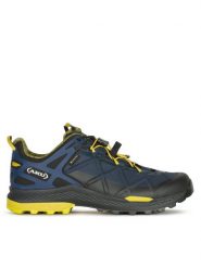 Aku Trekkingi Rocket Dfs Gtx 726 GORE-TEX Granatowy. Niebieskie buty trekkingowe Aku, bez wzorów, z gore-texu, bez zapięcia. Za 899.99 zł.