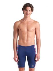 Arena Kąpielówki w kolorze granatowym ze wzorem rozmiar: 6. Niebieskie kąpielówki Arena, bez wzorów, z materiału. Za 100.52 zł.