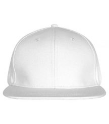 Clique Street Cap — 6-panelowa czapka biała z poliestru. Białe czapki z daszkiem CLIQUE, bez wzorów, z bawełny. Za 87.89 zł.