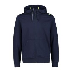 Bluza z kapturem zapinana na zamek błyskawiczny CMP. Niebieskie bluzy z kapturem CMP, xl, bez wzorów, z materiału, z kapturem. Za 280.85 zł.
