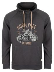 Roadsign Bluza w kolorze antracytowym rozmiar: M. Czarne bluzy Roadsign, m, bez wzorów, bez kaptura. Za 83.22 zł.