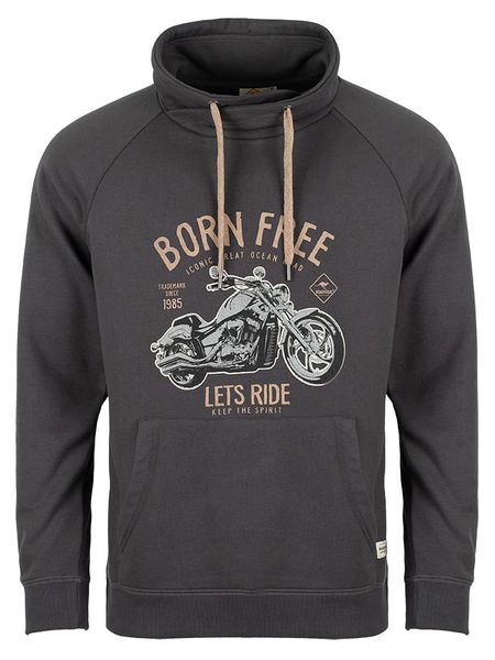 Roadsign Bluza w kolorze antracytowym rozmiar: XXL. Czarne bluzy Roadsign, xxl, bez wzorów, bez kaptura. Za 78.66 zł.