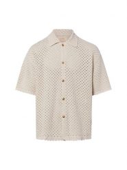 BLKVIS Koszula Mężczyźni Regular Fit Bawełna beżowy, XL. Brązowe koszule BLKVIS, na lato, m, bez wzorów, z bawełny, bez kołnierzyka, bez ramiączek. Za 279.95 zł.