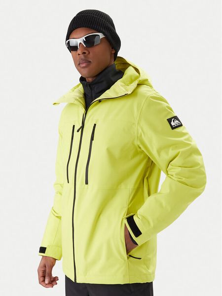 Quiksilver Kurtka snowboardowa Sycamore Solid 20K EQYTJ03502 Żółty Modern Fit. Żółte kurtki narciarskie i snowboardowe Quiksilver, m, bez wzorów, z syntetyku, narciarskie. Za 1,149.00 zł.