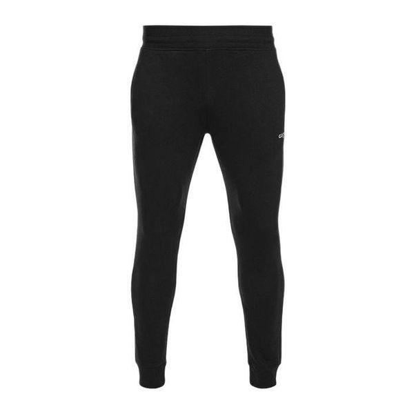 Spodnie piłkarskie męskie Capelli Basics Adult Tapered French Terry. Białe spodnie treningowe długie CAPELLI SPORT, m, bez wzorów. Za 159.99 zł.
