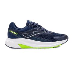 Buty do biegania męskie Joma Vitaly. Niebieskie buty do biegania Joma, bez wzorów, z materiału, bez zapięcia, do biegania. Za 156.99 zł.