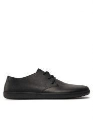Vivo Barefoot Półbuty RA IV 305102-01 Czarny. Czarne eleganckie półbuty Vivo Barefoot, bez wzorów, ze skóry, bez obcasa, bez zapięcia. Za 609.99 zł.