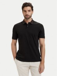 BOSS Polo H-Phillipson 238 50559654 Czarny Regular Fit. Czarne koszulki polo Boss, m, bez wzorów, z bawełny, bez kołnierzyka, bez ramiączek. Za 549.99 zł.
