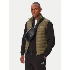 Nerka EA7 Emporio Armani. Czarne saszetki i nerki EA7 Emporio Armani, bez wzorów. Za 284.99 zł.