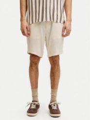 Jack & Jones Szorty materiałowe Ace Mykonos 12269376 Beżowy Regular Fit. Brązowe szorty Jack & Jones, m, bez wzorów, z materiału. Za 209.99 zł.