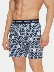 HUGO Szorty piżamowe Tortuga 50540086 Niebieski Regular Fit. Niebieskie szorty Hugo, m, bez wzorów, z bawełny. Za 169.99 zł.