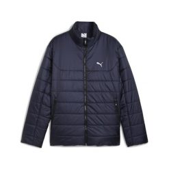 Męska wyściełana kurtka Essentials PUMA New Navy Blue. Niebieskie kurtki Puma, m, bez wzorów, z puchu, bez kaptura. Za 379.00 zł.