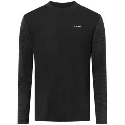 Bielizna męska VIKING Novena Man Longsleeve Merino. Czarna bielizna termoaktywna Viking, m, bez wzorów, bez ramiączek. Za 209.99 zł.