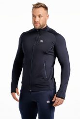 Bluza szybkoschnąca termoaktywna do biegania Rough Radical Boost. Niebieskie bielizna termoaktywna ROUGH RADICAL, l, bez wzorów, z dzianiny, bez ramiączek, do biegania. Za 144.90 zł.