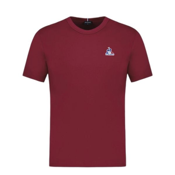 Koszulka Le Coq Sportif Essentiel N°1. Brązowe t-shirty sportowe le coq sportif, bez wzorów, bez ramiączek. Za 127.35 zł.