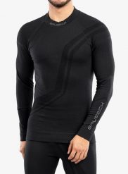 Bluza termoaktywna męska Brubeck Thermo Wool by Pustelnik. Czarne bielizna termoaktywna Brubeck, m, bez wzorów, z dzianiny, bez ramiączek, narciarskie. Za 252.99 zł.