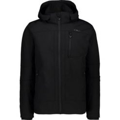 Kurtka softshell męska CMP. Czarne kurtki CMP, m, bez wzorów, z softshellu, bez kaptura. Za 293.99 zł.