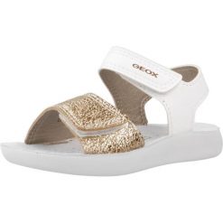 Sandały Geox Model B Sandal Lightfloppy Kolor Biały. Białe sandały Geox, z tkaniny, bez zapięcia. Za 203.00 zł.
