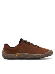 Merrell Trekkingi Vapor Glove 6 Ltr J067863 Brązowy. Brązowe trekkingi Merrell, bez wzorów, ze skóry, bez zapięcia. Za 379.99 zł.
