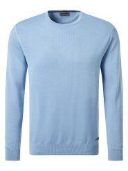 Pierre Cardin Sweter w kolorze błękitnym rozmiar: XL. Niebieskie swetry nierozpinane Pierre Cardin, xl, bez wzorów, z bawełny, bez kołnierzyka, bez ramiączek. Za 164.95 zł.