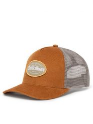 Quiksilver Czapka z daszkiem EQYHA03413 Brązowy. Brązowe czapki z daszkiem Quiksilver, bez wzorów, z poliesteru. Za 129.99 zł.