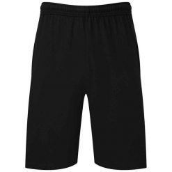 Męskie Spodenki Jersey Iconic 195. Czarne szorty Fruit of the Loom, l, bez wzorów, z jersey. Za 45.99 zł.