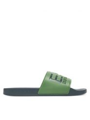 EA7 Emporio Armani Klapki 7X000108 AF15118 M8132 Zielony. Zielone klapki EA7 Emporio Armani, z tworzywa sztucznego. Za 239.99 zł.