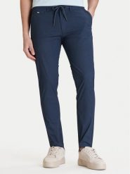 Jack & Jones Chinosy Marco 12293491 Granatowy Slim Fit. Niebieskie eleganckie spodnie Jack & Jones, m, z bawełny. Za 189.99 zł.